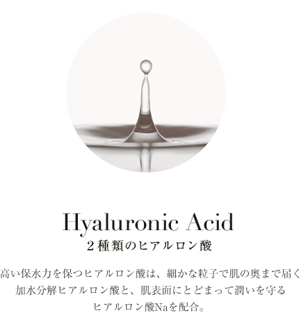 ２種類のヒアルロン酸